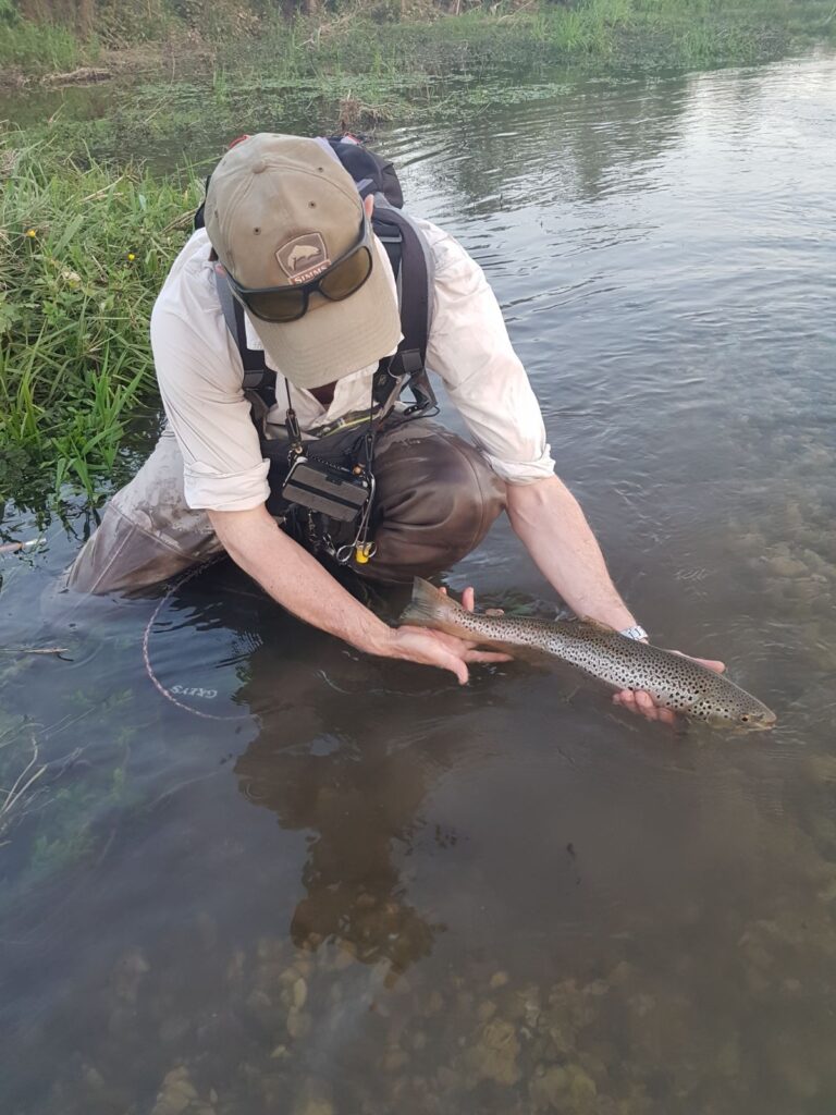 Francesco Gastaldi — attività di guida di pesca