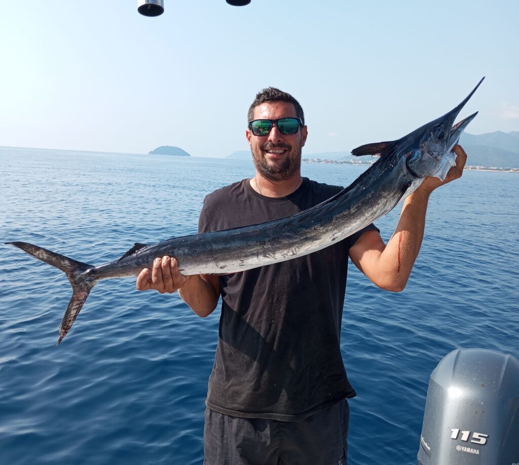 Gabrio Gemmo — attività di guida di pesca