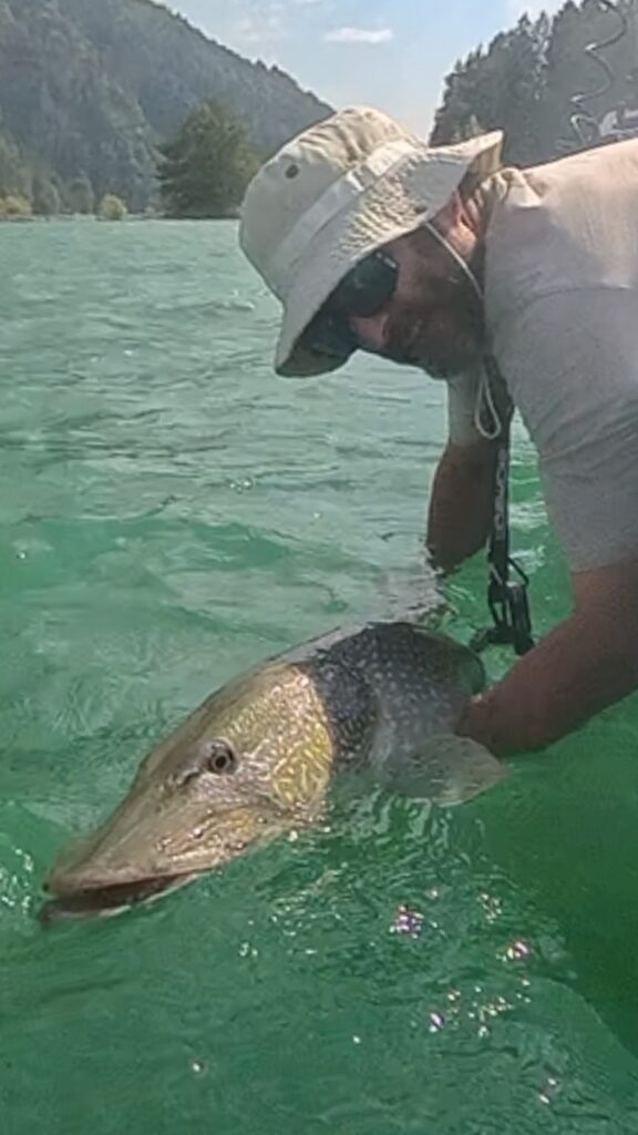 Luca Zannini — attività di guida di pesca