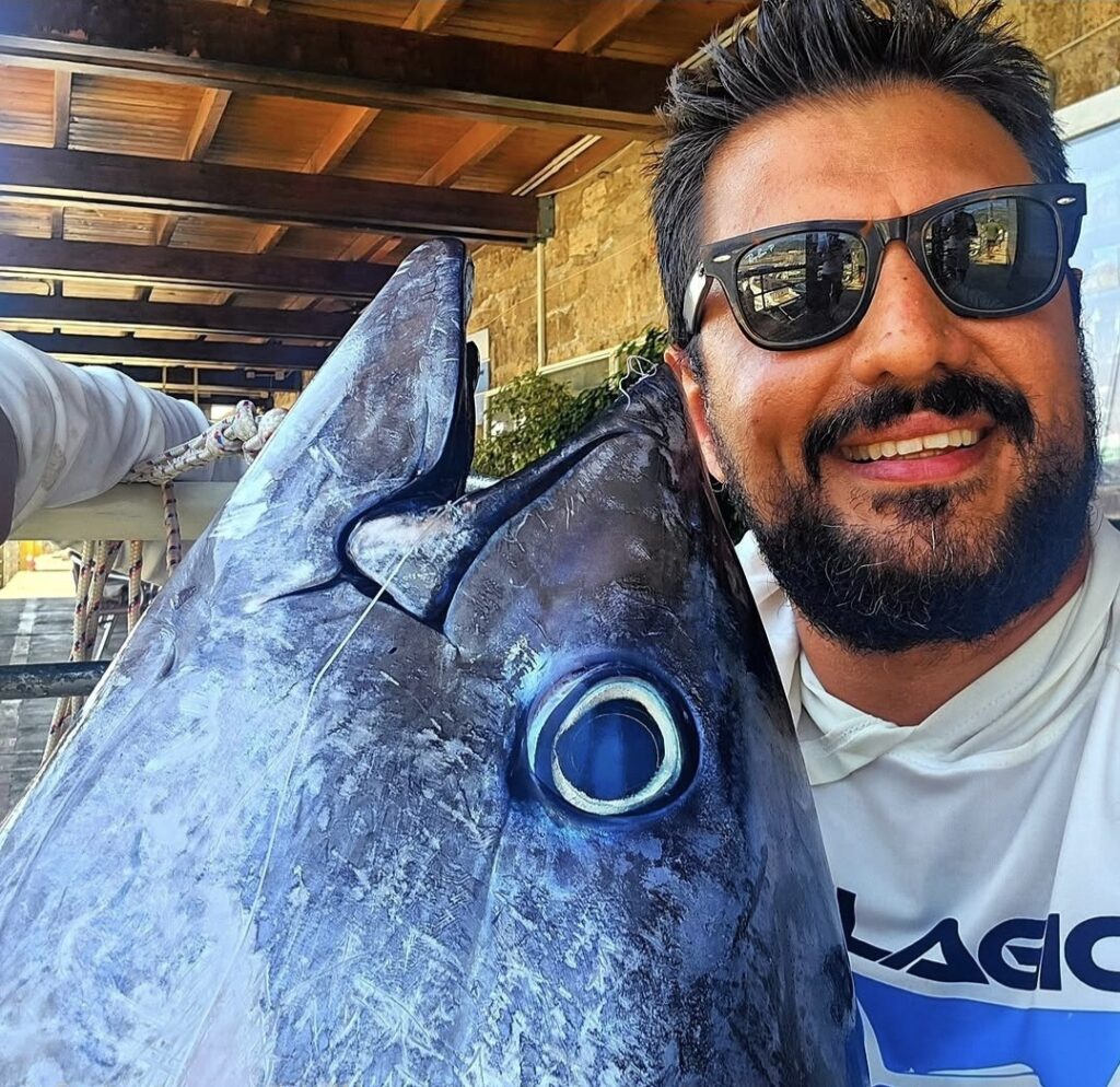 Salvatore Senatore — attività di guida di pesca