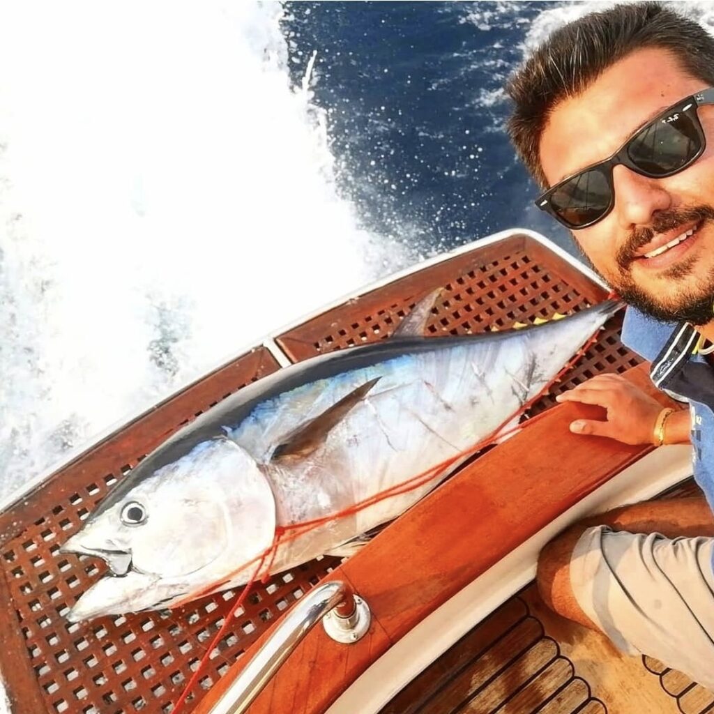 Salvatore Senatore — attività di guida di pesca