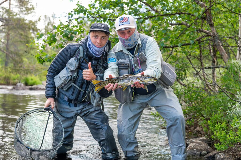 Elia Frontalini — attività di guida di pesca