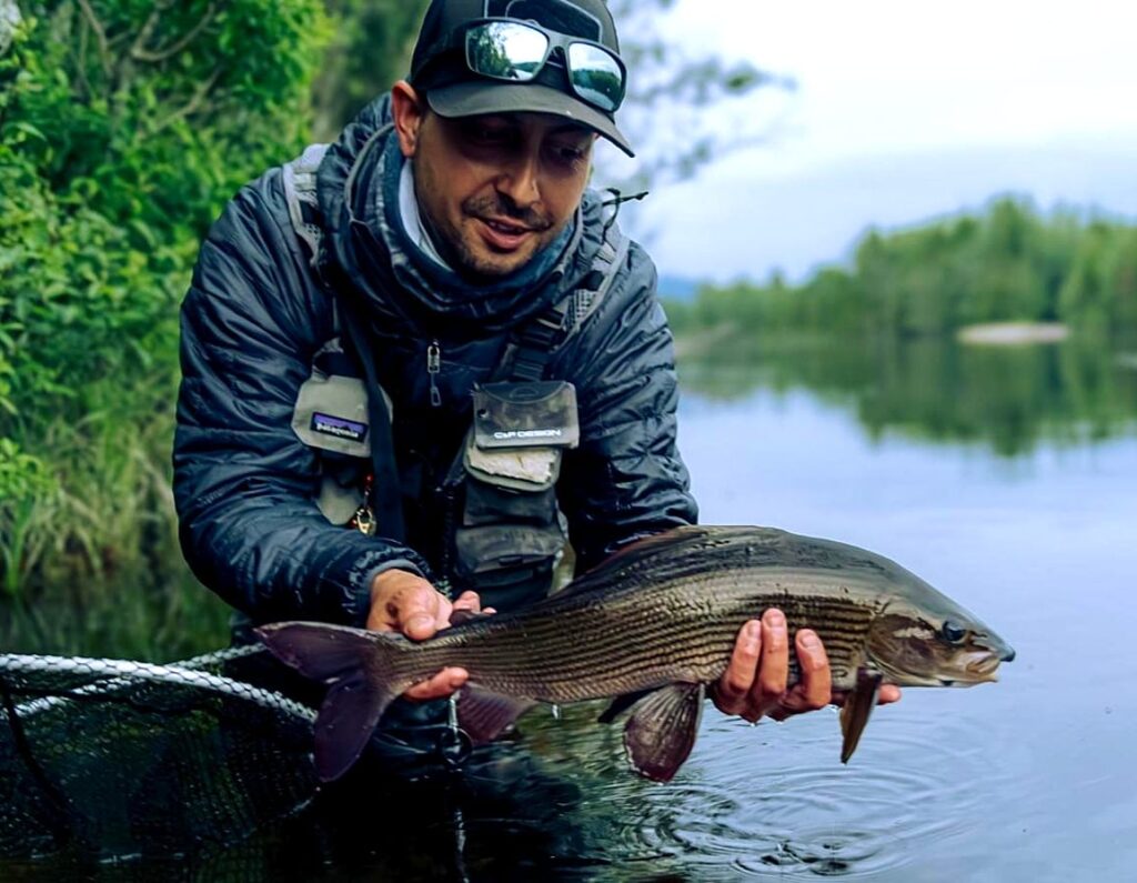 Alessandro Galfrè — attività di guida di pesca