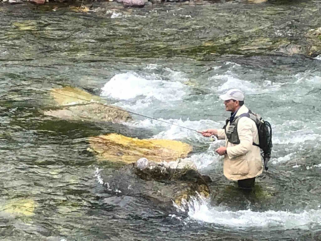Francesco Calcagni — attività di guida di pesca