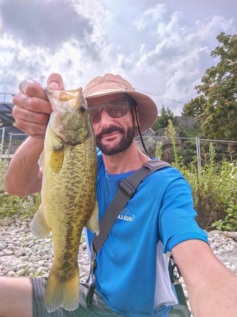 Omar Ghirotto — attività di guida di pesca