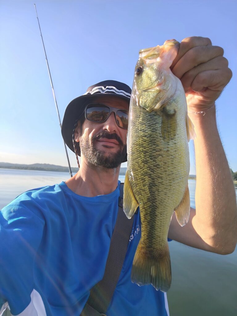 Omar Ghirotto — attività di guida di pesca