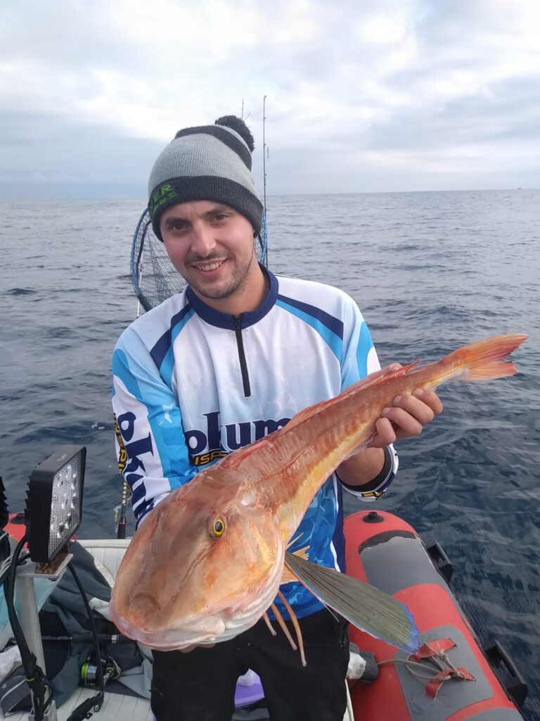 Matteo Capuani — attività di guida di pesca