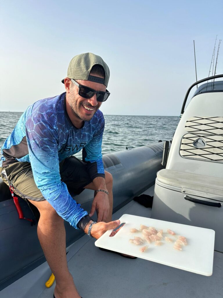 Andrea Poletti — attività di guida di pesca