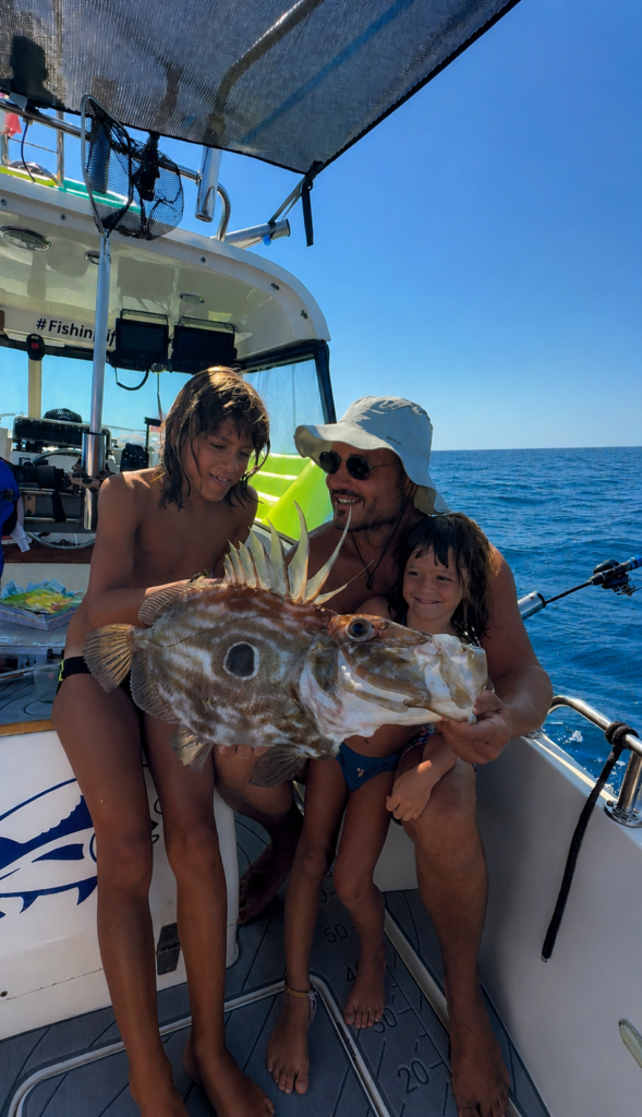 Kristian Di Sarno — attività di guida di pesca