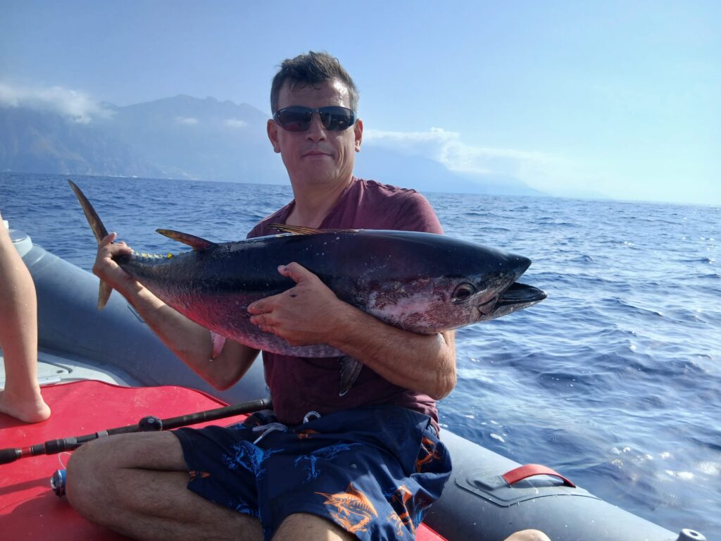 Claudio Sperduto — attività di guida di pesca