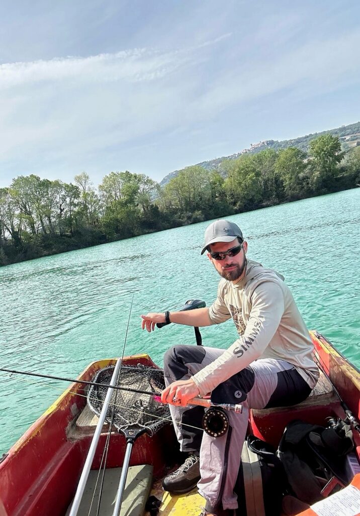 Michele Ceccati — attività di guida di pesca