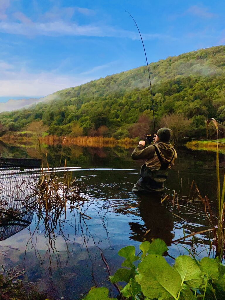 Nilas Winterfeldt — attività di guida di pesca