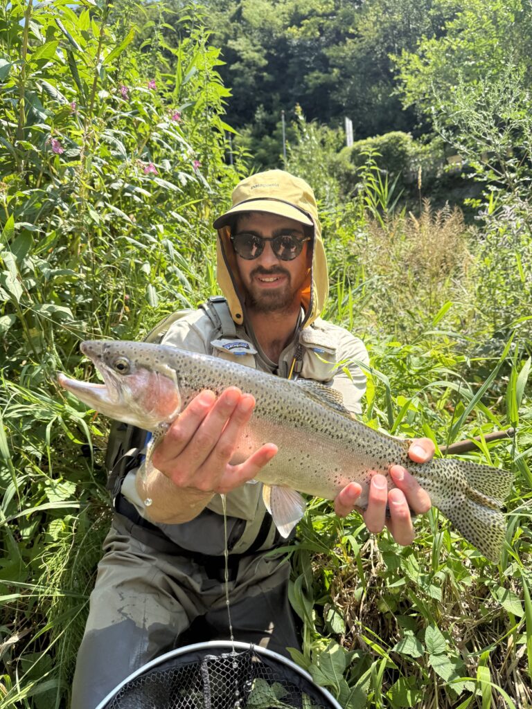Leonardo Cagol — attività di guida di pesca