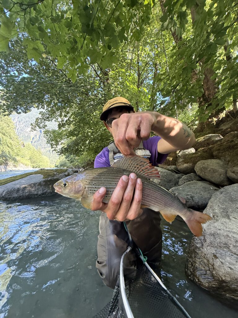 Leonardo Cagol — attività di guida di pesca