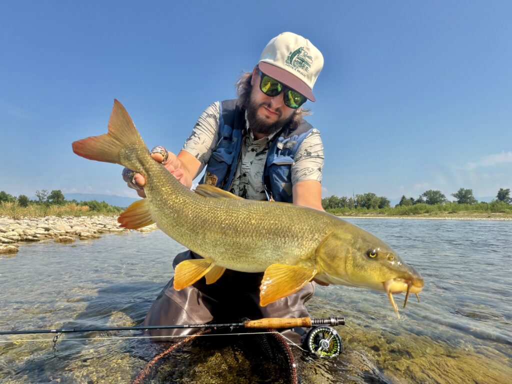 Michele Mitch Cugini [Frösta Fly Fishing] — attività di guida di pesca