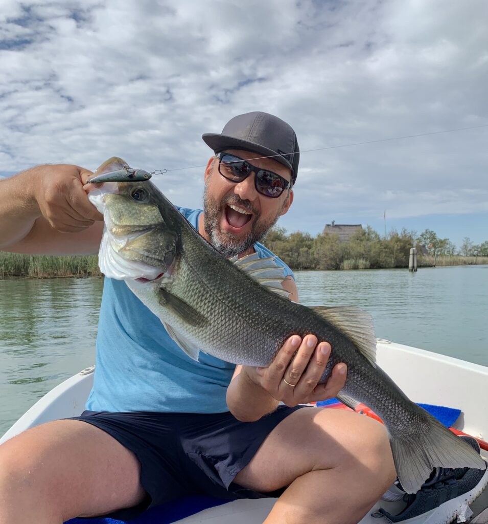 Alessio Vendrame — attività di guida di pesca