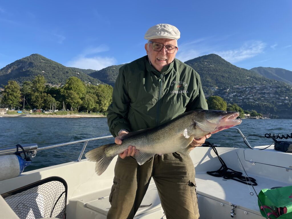 Franco Riva — attività di guida di pesca