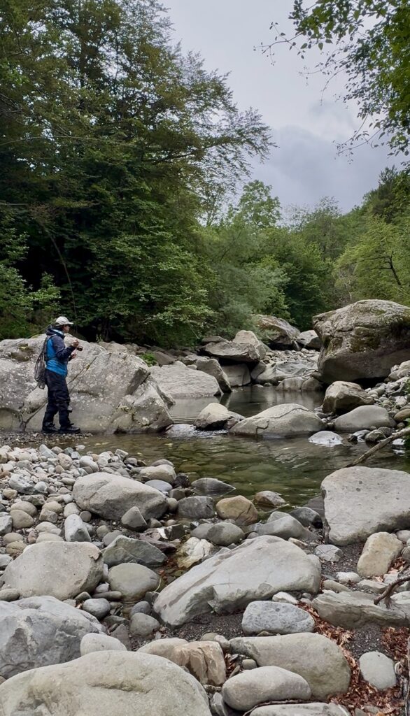 EMANUELE ALBERINI — attività di guida di pesca