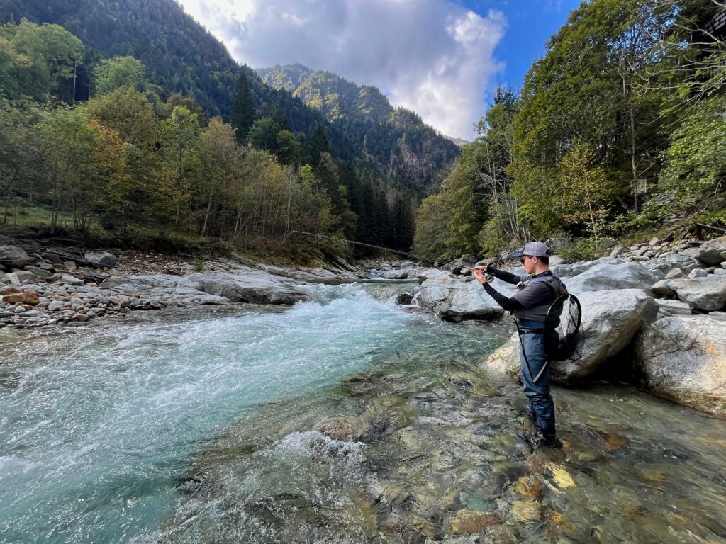 Lorenzo Masiero — attività di guida di pesca