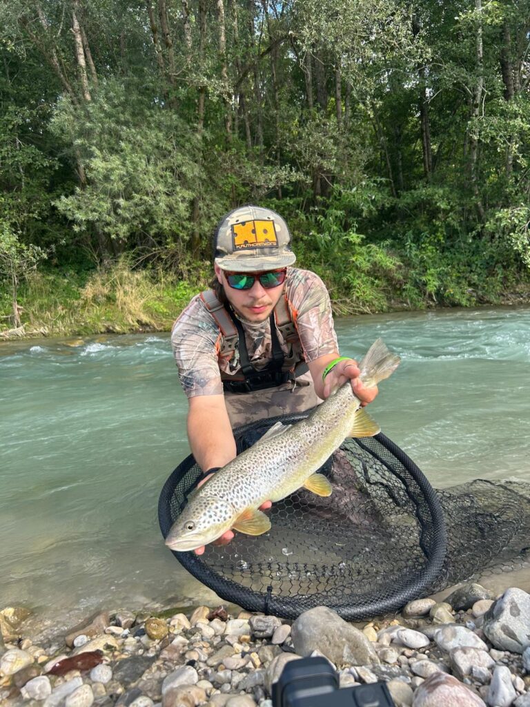 Giacomo Giacon — attività di guida di pesca