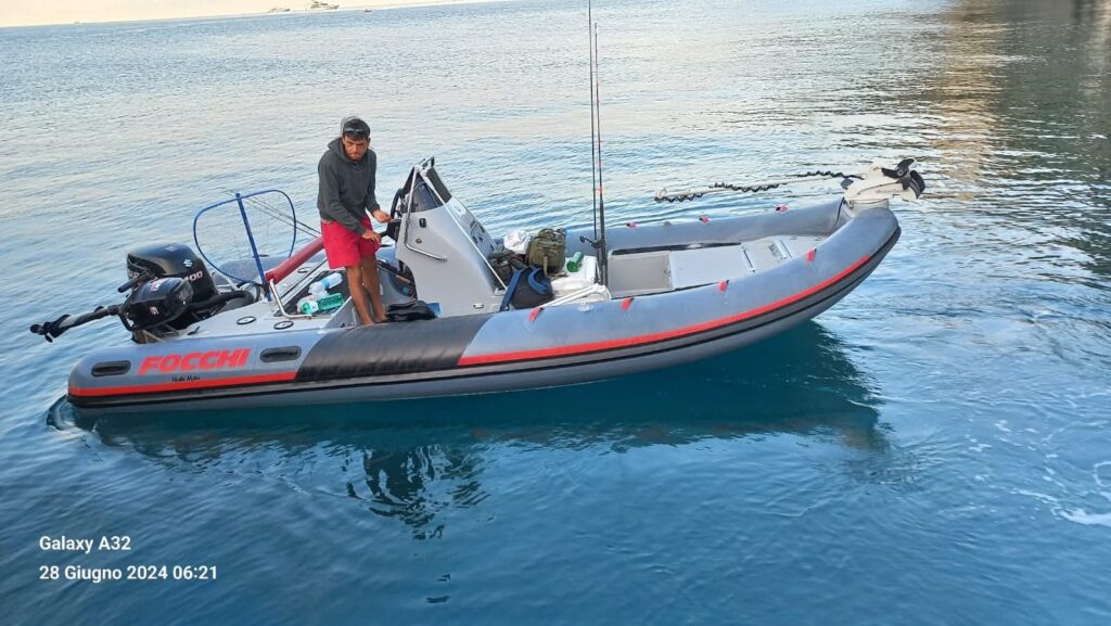 Claudio Sperduto — attività di guida di pesca