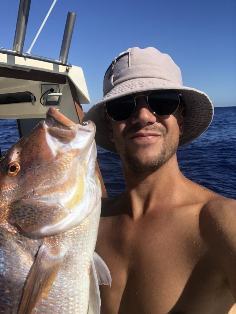 Luca Ghiani — attività di guida di pesca