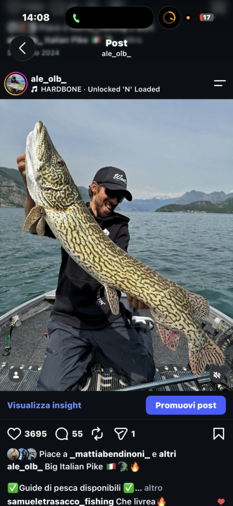 Alessandro Altamura — attività di guida di pesca