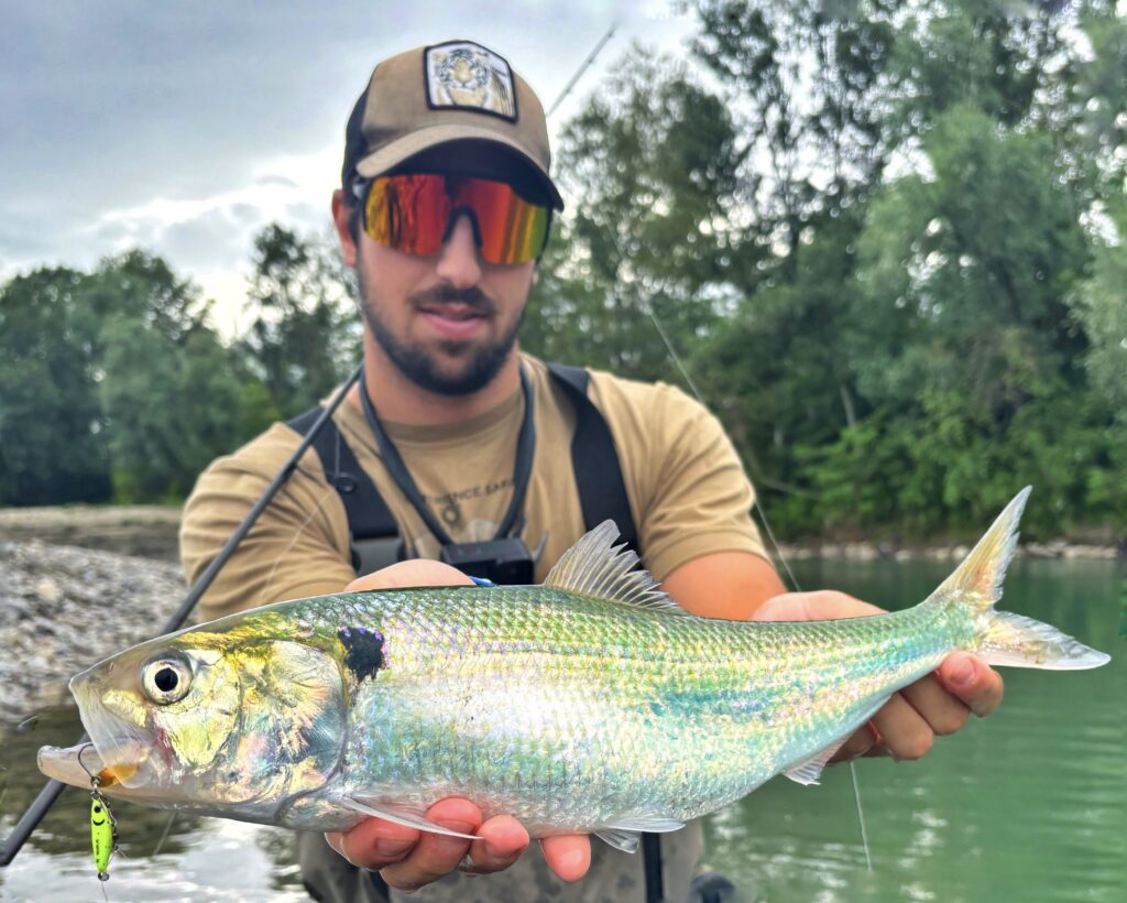 Giosuè Dallaturca — attività di guida di pesca