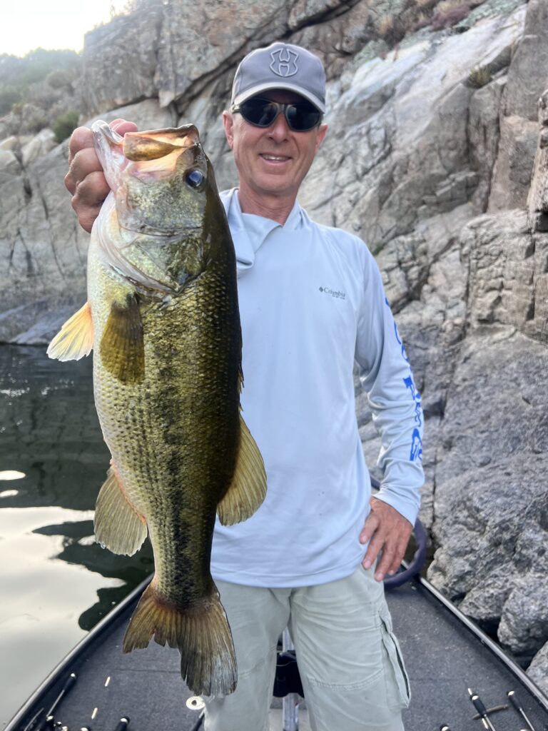 Franco Mancini — attività di guida di pesca