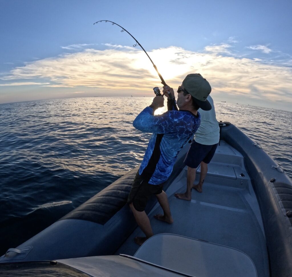 Andrea Poletti — attività di guida di pesca