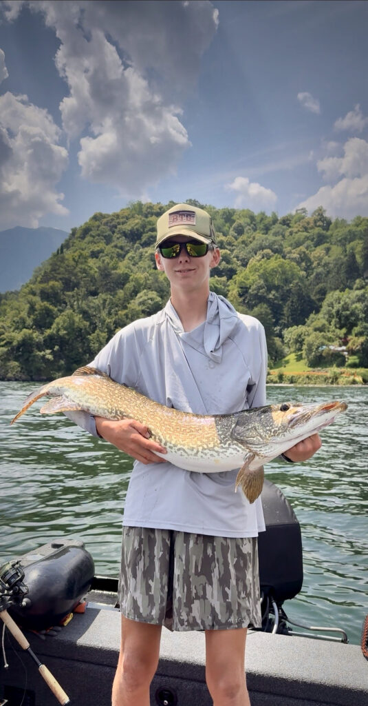 Riccardo Zanini — attività di guida di pesca